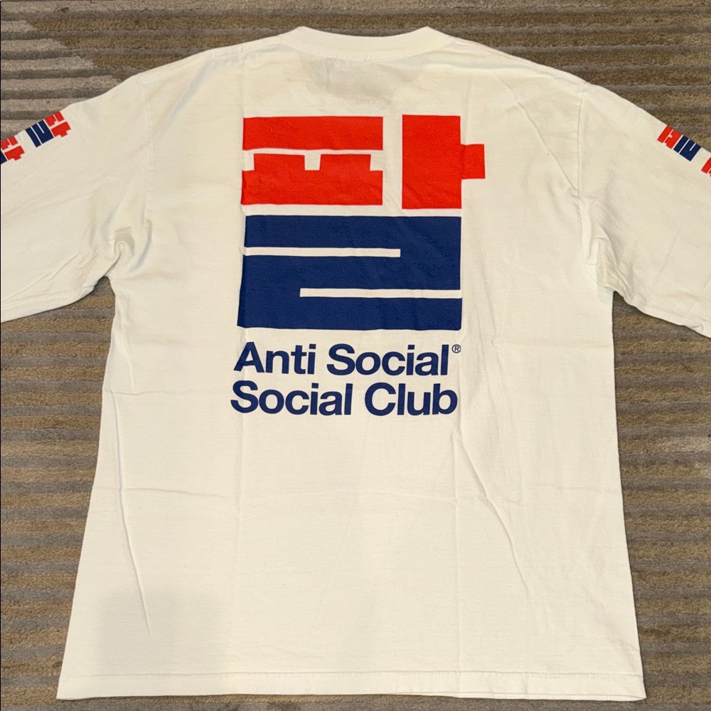 Anti Social Social Club Sesame Oil White Long
Sleeve Tee